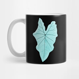 Leaf Turquoise Mug